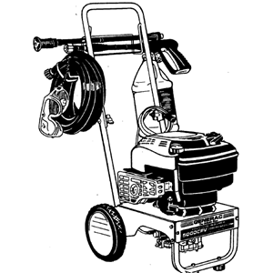 GENERAC, 0796-0 Pressure Washer