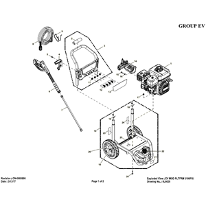 GENERAC, 6923-0 Pressure Washer