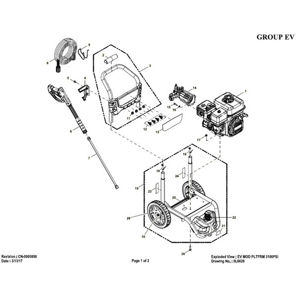 GENERAC, 6923-0 Pressure Washer