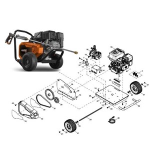 GENERAC, 006712 Pressure Washer