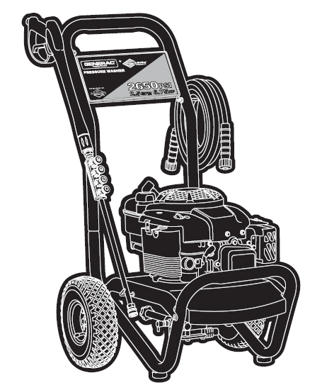 GENERAC, 020226 Pressure Washer