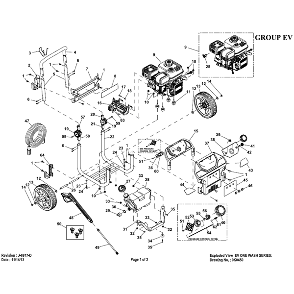 GENERAC, G0064361 Pressure Washer
