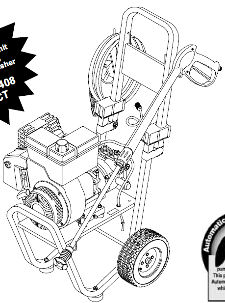GENERAC, 1200-0 Pressure Washer
