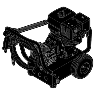 GENERAC, 1539-0 Pressure Washer