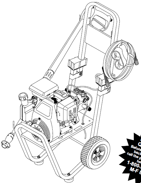GENERAC, 1330-0 Pressure Washer