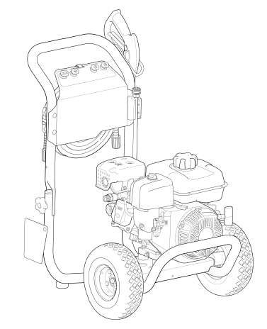 HUSQVARNA, 020711-00 Pressure Washer
