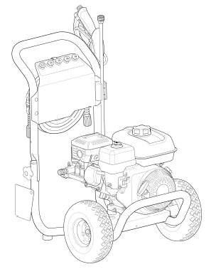 HUSQVARNA, 020695-00 Pressure Washer