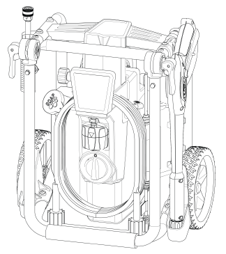 HUSQVARNA, 020833-00 Pressure Washer