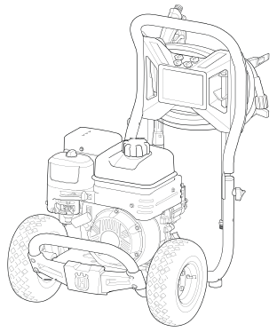 HUSQVARNA, 020646-00 Pressure Washer