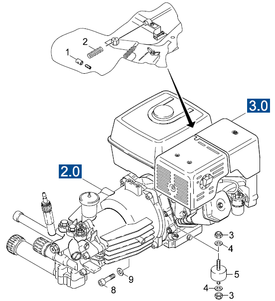 KARCHER, K12000GX Pressure Washer