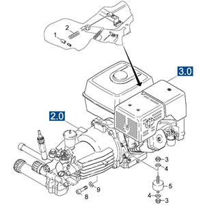 KARCHER, K12000GE Pressure Washer