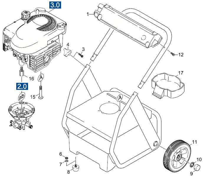 KARCHER, K2200MTD Pressure Washer