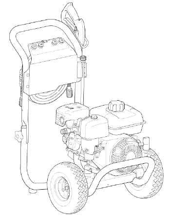 HUSQVARNA, 020755-00 Pressure Washer