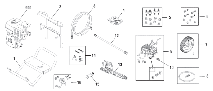 JOHN DEERE, 020333-2 Pressure Washer