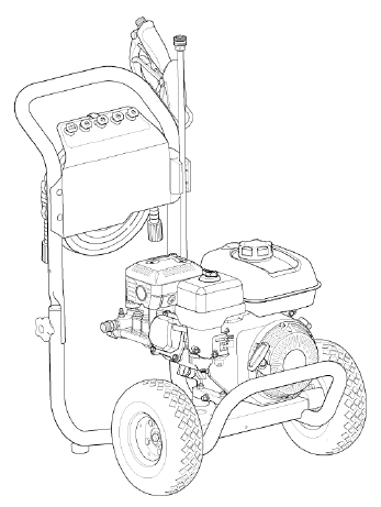 HUSQVARNA, 020756-00 Pressure Washer