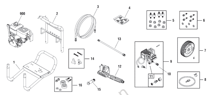 JOHN DEERE, 020382-1 Pressure Washer