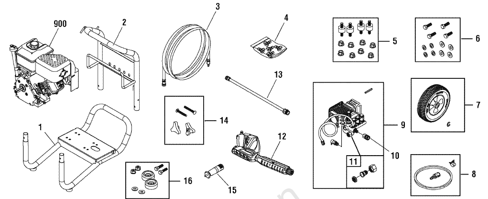JOHN DEERE, 020382-2 Pressure Washer