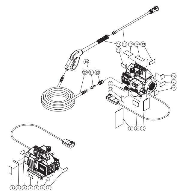 MI-T-M, CM-1400-0MEH Pressure Washer
