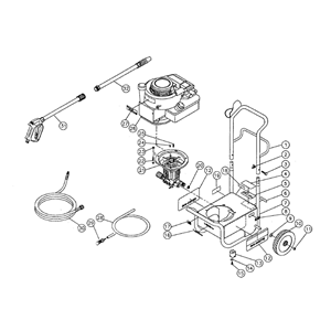 MI-T-M, CV-1500 Pressure Washer