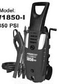 POWERWASHER, PW1850-I Pressure Washer