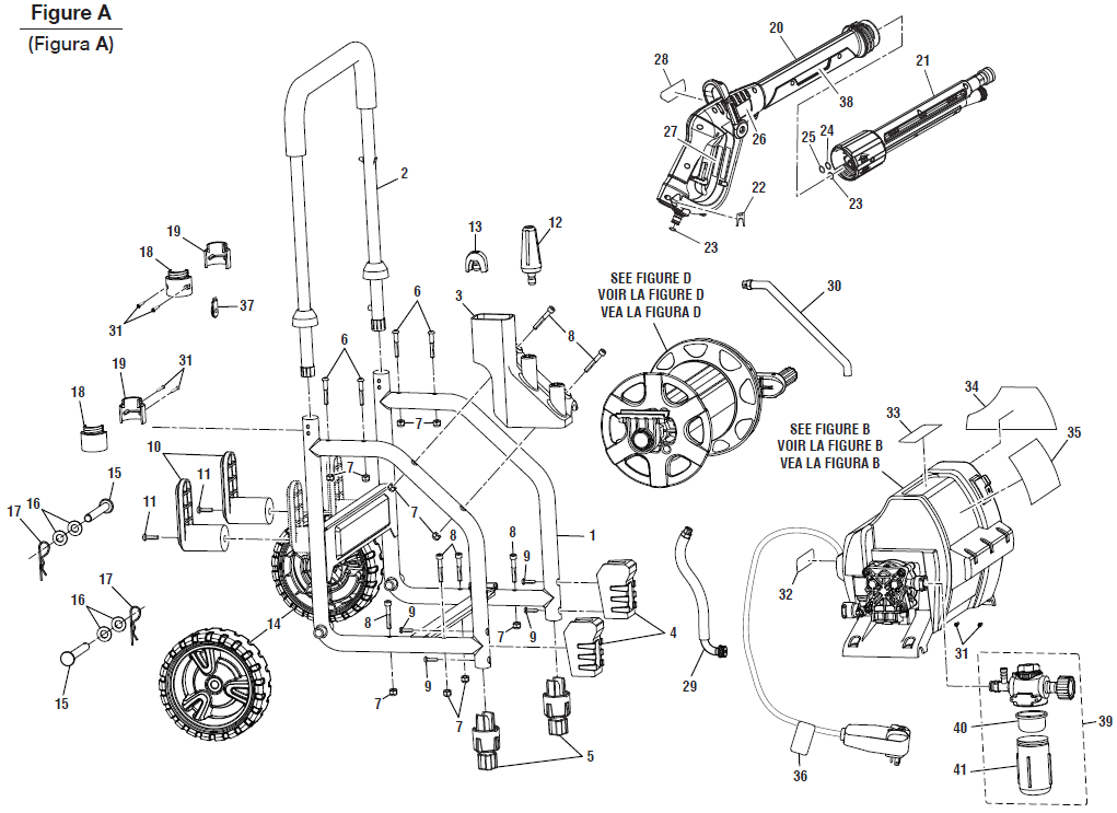 POWERSTROKE, PS80720 Pressure Washer