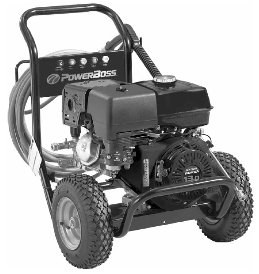POWER BOSS, 020454-03 Pressure Washer