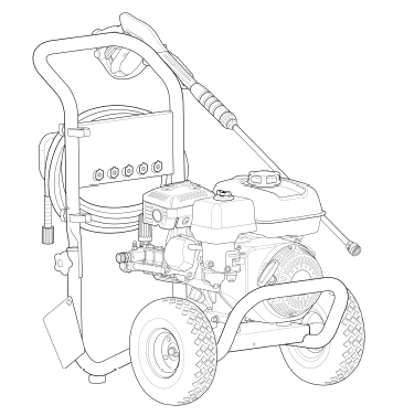POWER BOSS, 020726-01 Pressure Washer