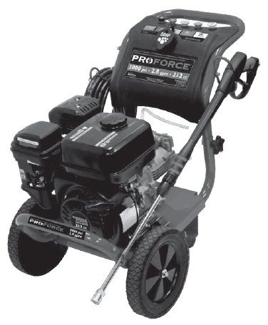 PROFORCE, PWF0123000.03 Pressure Washer