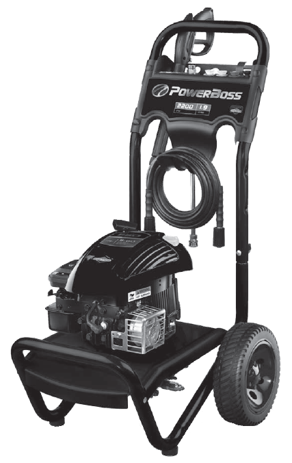 POWER BOSS, 020446-0 Pressure Washer