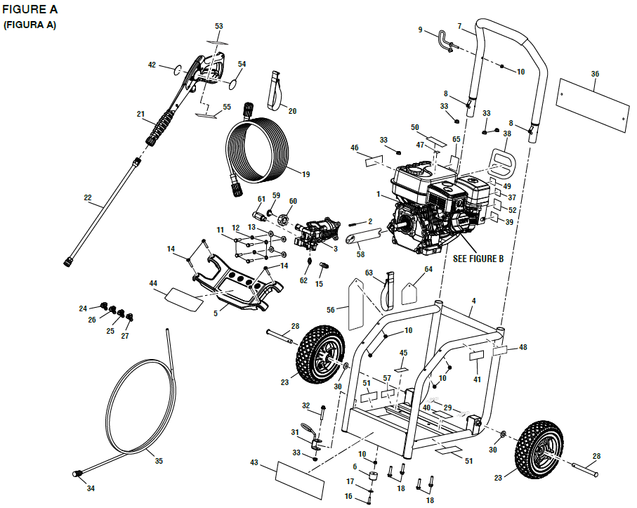 POWERSTROKE, PS80522 Pressure Washer
