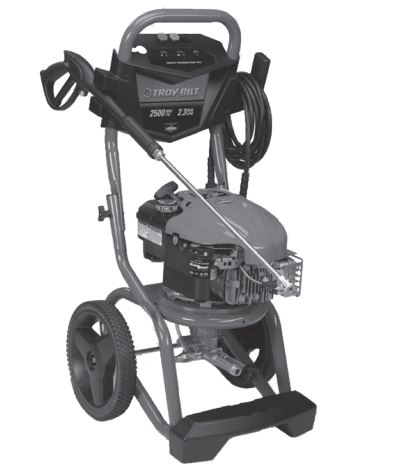 TROY-BILT, 020421-02 Pressure Washer