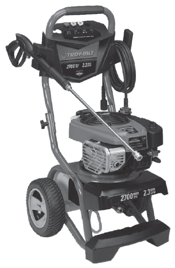 TROY-BILT, 020422-1 Pressure Washer
