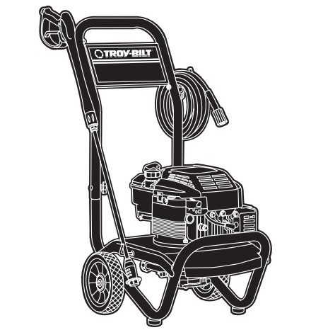 TROY-BILT, 020207-0 Pressure Washer