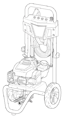 TROY-BILT, 020765-01 Pressure Washer