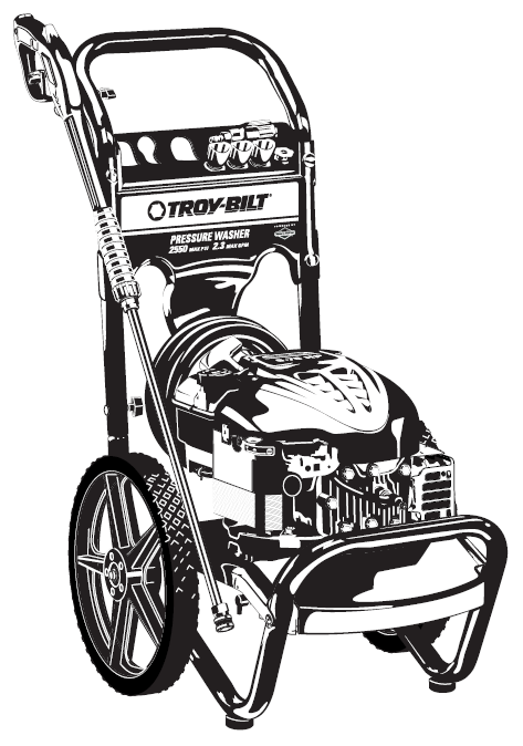TROY-BILT, 020240 Pressure Washer
