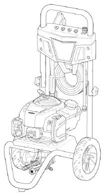 TROY-BILT, 020764-00 Pressure Washer