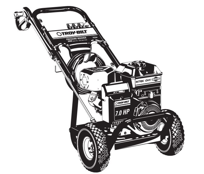 TROY-BILT, 020242-2 Pressure Washer