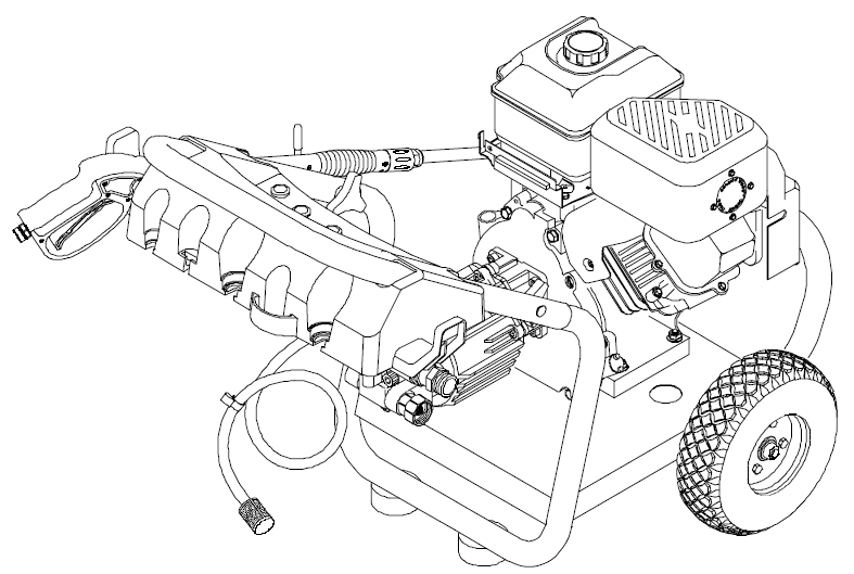 TROY-BILT, 01904 Pressure Washer