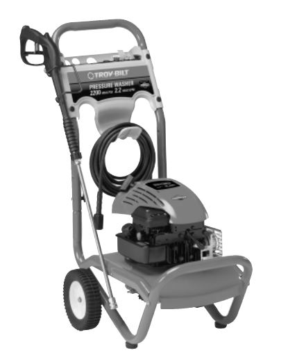 TROY-BILT, 020292-02 Pressure Washer