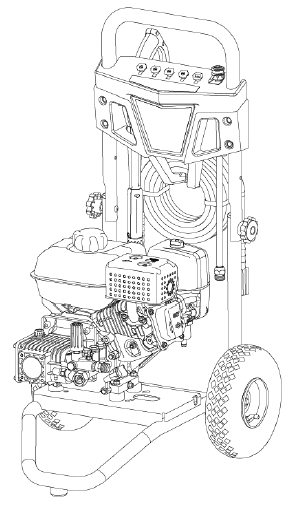 TROY-BILT, 020767-00 Pressure Washer