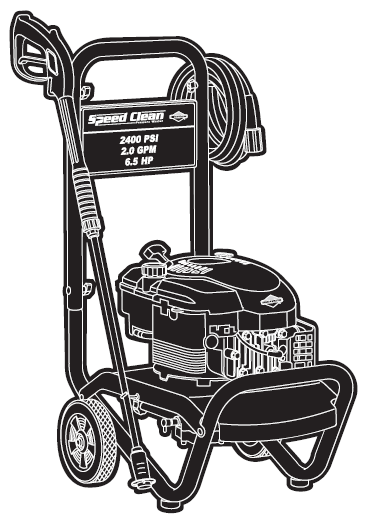 SPEED CLEAN, 020227-0 Pressure Washer