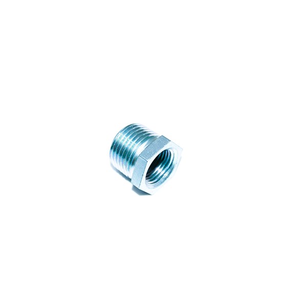 1001.2634, HEX REDUCER BUSHING, 1/2"M X 3/8"F - STEEL