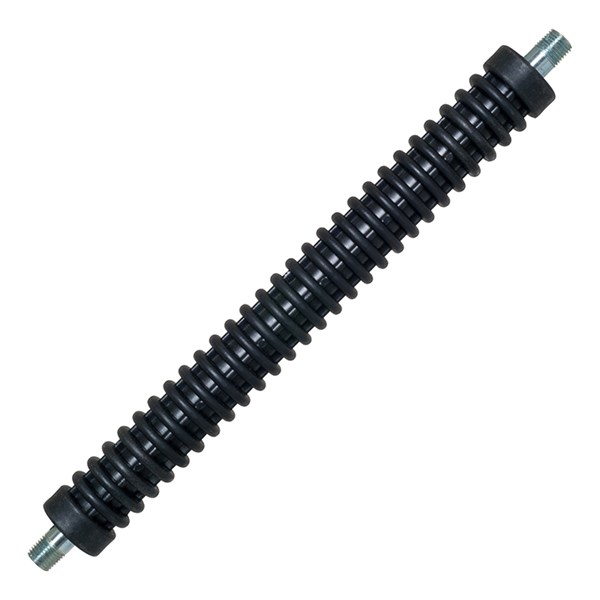 1001.2823, 12" WAND WITH MOLDED GRIP - ZINC PLATED STEEL
