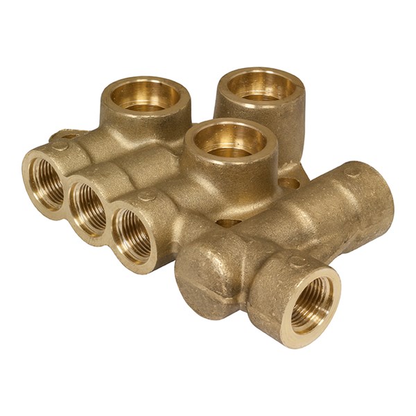 06412, Giant Pumps Brass Manifold for GXR Series