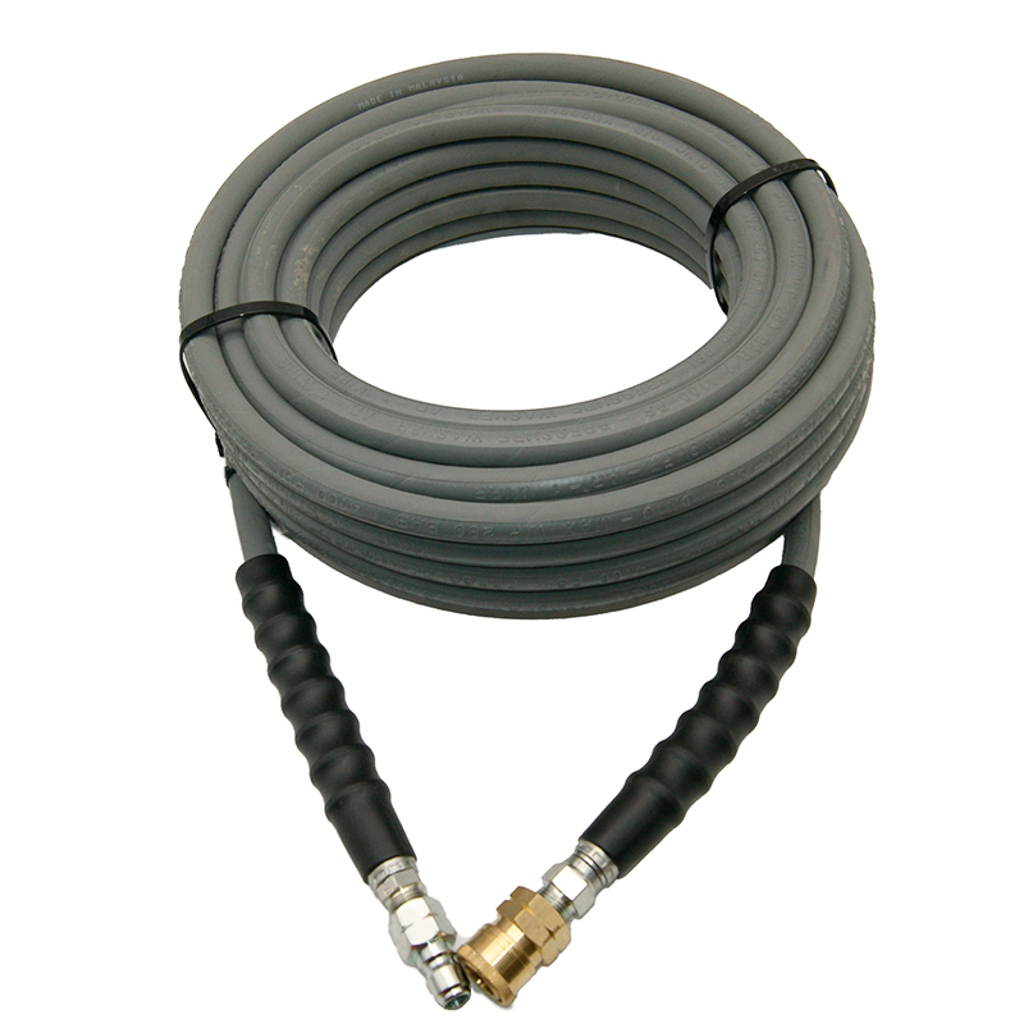 1000.8379, 50', 3/8" GREY HOSE, R1, QC