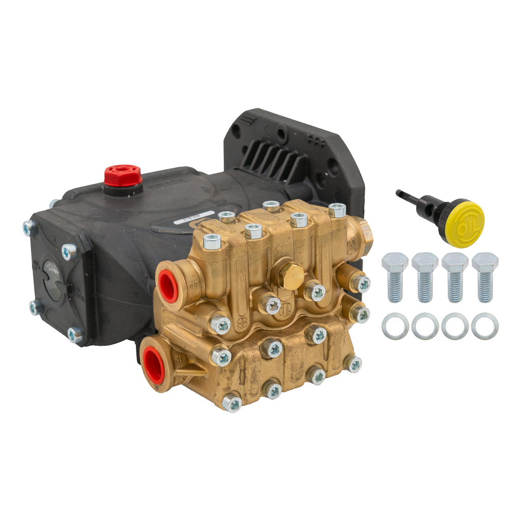 3-0278, MITM  Brass Triplex Plunger with 56C Electric Flange