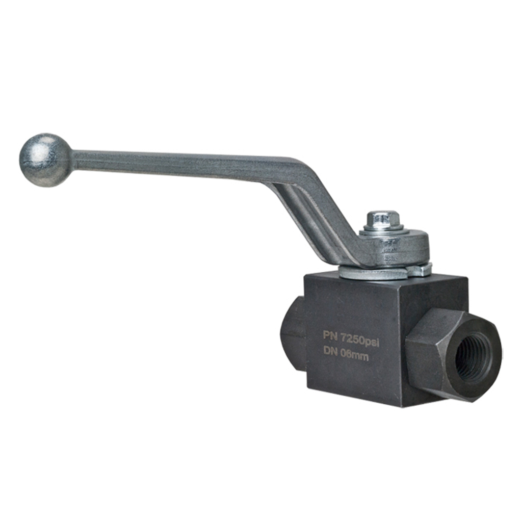 KHB-NPT1/4, BALL VALVE, 2-WAY, 1/4"FPT