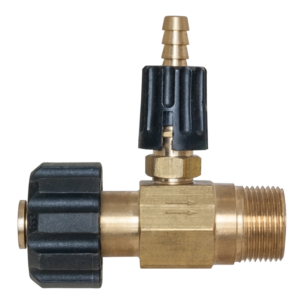 1001.6443, CHEMICAL INJECTOR, ADJUSTABLE, 1.8, 22S X 22P