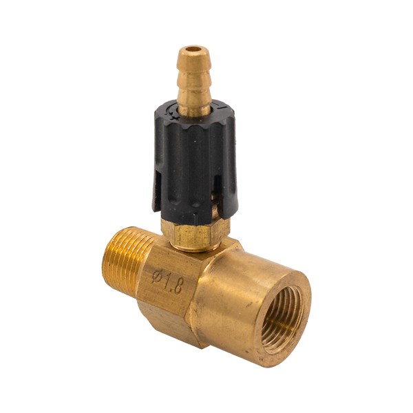 NBQN85.300.093, 1.8 CHEMICAL INJECTOR, ADJ, 3/8" MXF