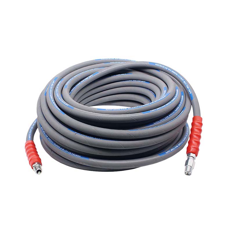1002.2280, 100', 3/8" VORTEX GREY HOSE, R2, 3/8" MPT